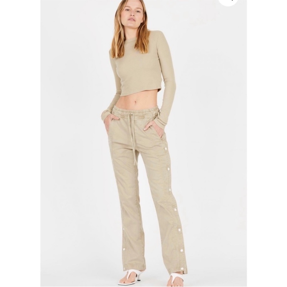 Cotton Citizen The London Snap Pants, tan, XS